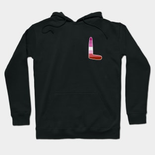 Lipstick Lesbian L Hoodie